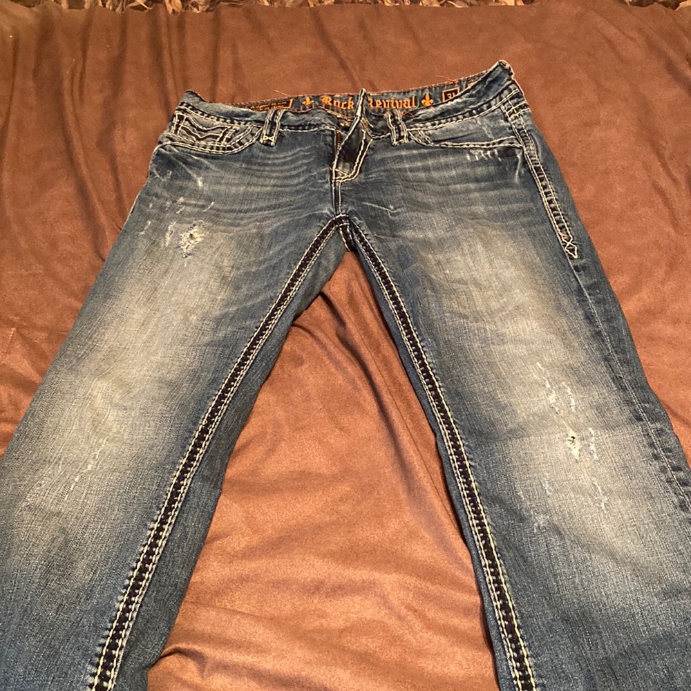 ROCK REVIVAL WOMENS JEANS
